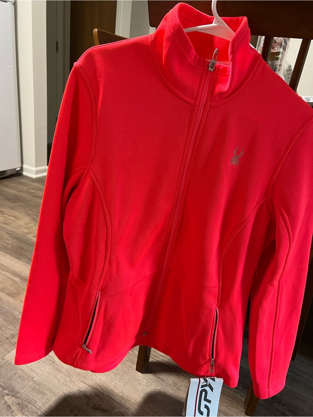 Spyder Women’s Red Full‑Zip Fleece Jacket - Picture 2 of 9
